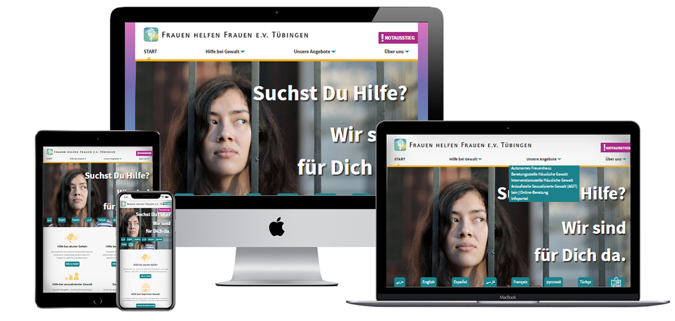 Screen Frauen Helfen Frauen